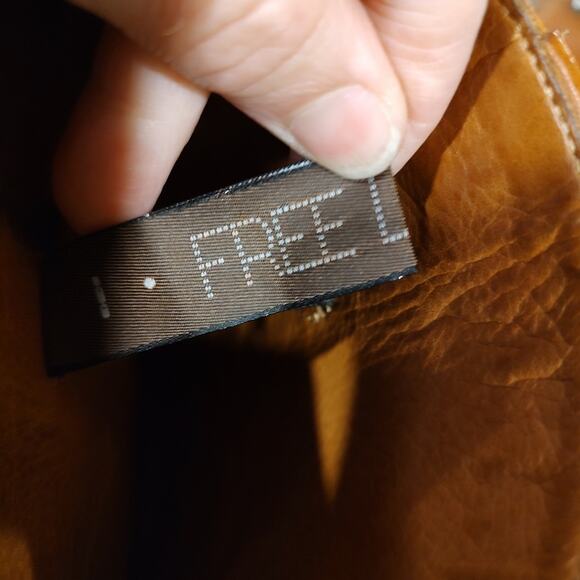 Free Lance Studded Brown/Tan Leather Boots Size 38 - Picture 9 of 15